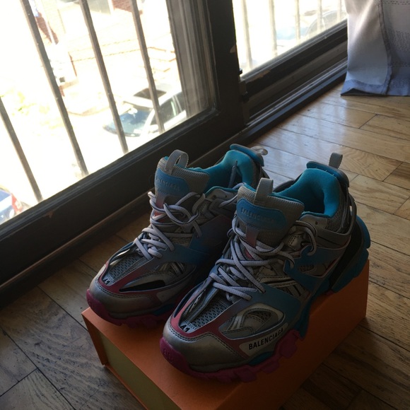 Pink Gray and Blue Balanciagas - Picture 3 of 7